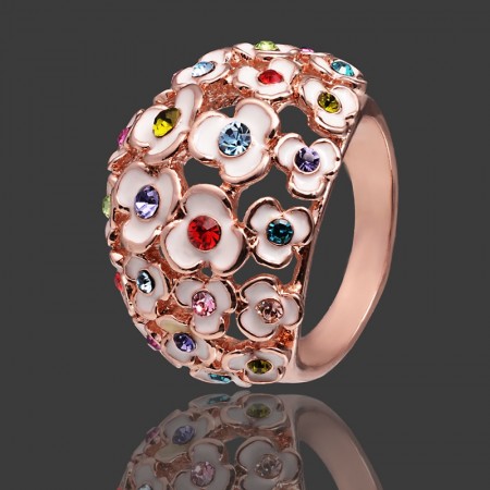 Позолоченное кольцо Italina 96323 фото | Brulik