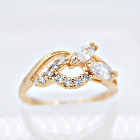 Симпатичное кольцо 13007-белый фото | Brulik