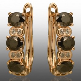 Позолочені сережки  Xuping 24723