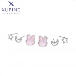 Сережки-гвоздики набір Xuping T001093057
