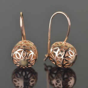 Позолочені сережки  Fallon 82100079 фото | Brulik