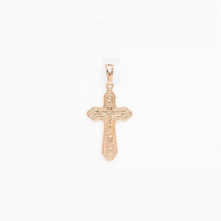 Позолоченный крестик 8119 фото | Brulik