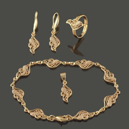 Позолоченный комплект Fallon 8110087 фото | Brulik