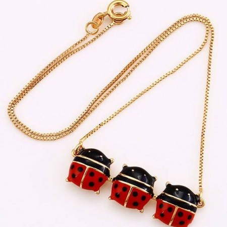 Колье "Божья Коровка "42198 фото | Brulik