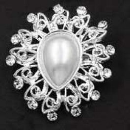 Очаровательная брошь с жемчужиной 63911