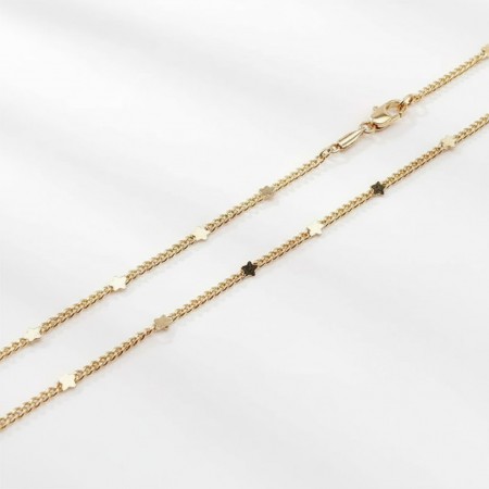 Позолочений ланцюжок Xuping 40241 фото | Brulik