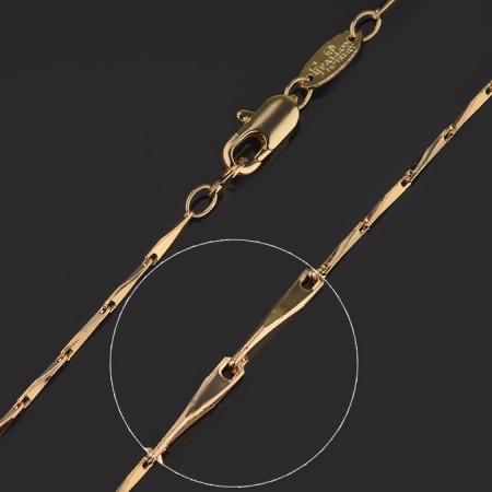 Позолоченная цепочка Fallon 4100247-50 фото | Brulik