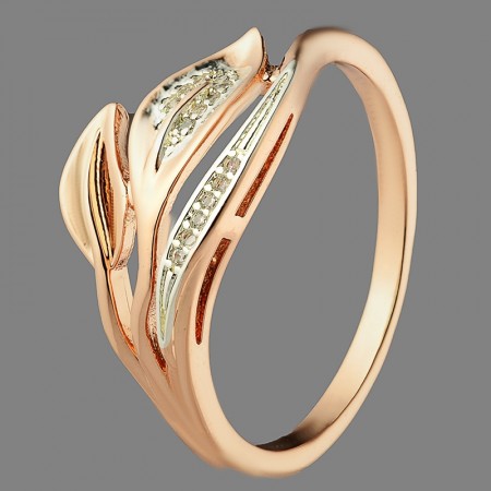 Позолоченное кольцо Fallon 93202272 фото | Brulik