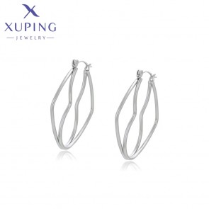 Сталеві сережки кільця Xuping T000829227 фото | Brulik