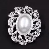 Очаровательная брошь с жемчужиной 63918 фото | Brulik