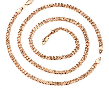 Комплект из цепочки и браслета 62494 фото | Brulik