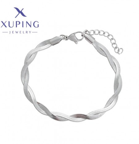 Сталевий браслет Xuping 70131 фото | Brulik