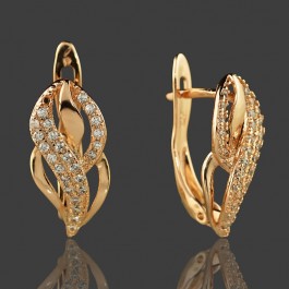 Позолоченные серьги  XP 20167