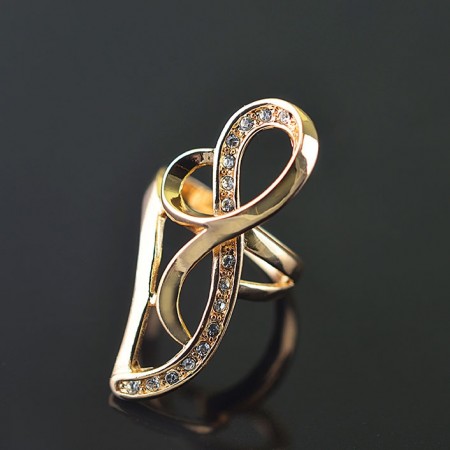 Позолоченное кольцо Fallon 8321047 фото | Brulik