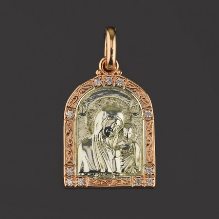 Позолоченная иконка  Fallon 96201049 фото | Brulik