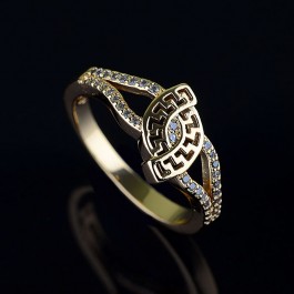 Позолоченное кольцо  XP 1825