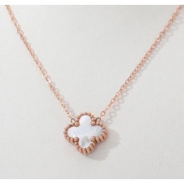 Сталевий ланцюжок білий у стилі Ван Кліф 40176