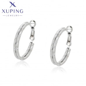 Сталеві сережки кільця Xuping T000828993 фото | Brulik