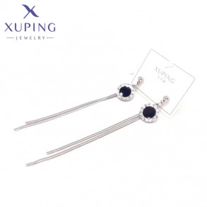 Сталеві сережки  Xuping 23573 фото | Brulik