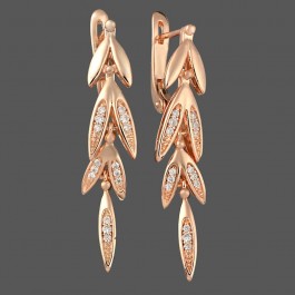 Позолочені сережки Fallon 82200979