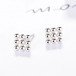 Серьги серебрянные W-115