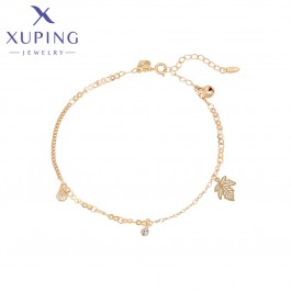 Позолочений  браслет на ногу Xuping 2351606