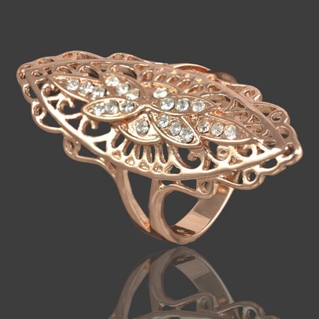 Позолоченное кольцо Fallon 8325584 фото | Brulik