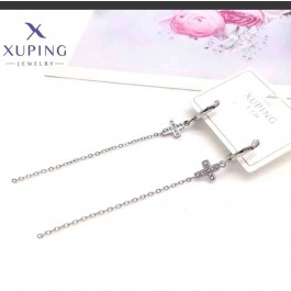 Сталеві сережки хрестики Xuping 24262