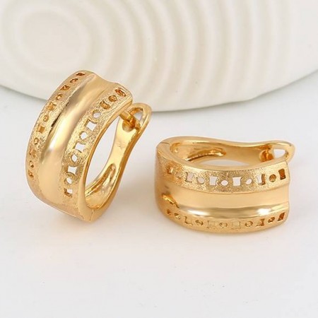 Привлекательные серьги с английским замком Xuping 91642 фото | Brulik