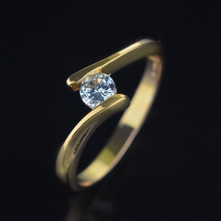 Позолоченное кольцо Fallon 83200947 фото | Brulik