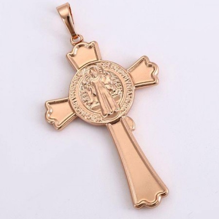 Позолоченный крест XP 32944 фото | Brulik