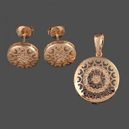 Позолоченный комплект Fallon 81200290 фото | Brulik