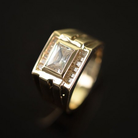 Позолоченное кольцо Fallon 8323660 фото | Brulik