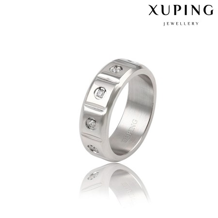 Стальное кольцо  Xuping 13971 фото | Brulik