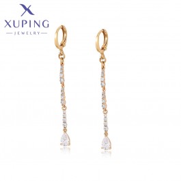 Позолочені сережки Xuping S00140607