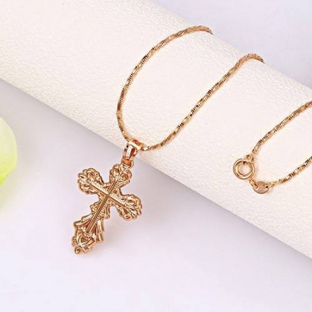 Позолоченный крестик оптом 32136 фото | Brulik