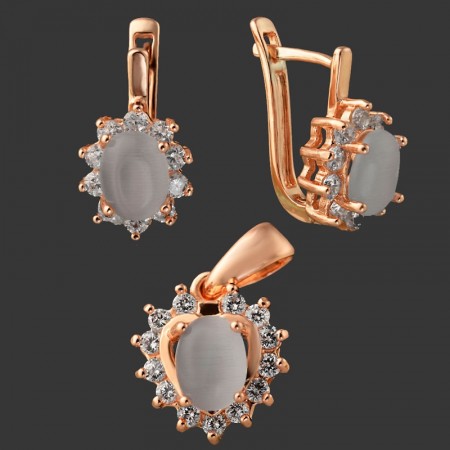 Позолоченный комплект Fallon 81200129 фото | Brulik