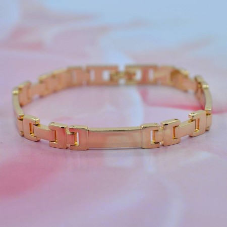 Позолоченный браслет Xuping 10-7409 фото | Brulik