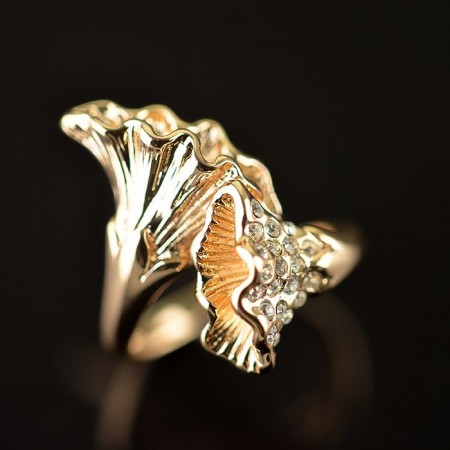 Позолоченное кольцо Fallon 8324977 фото | Brulik