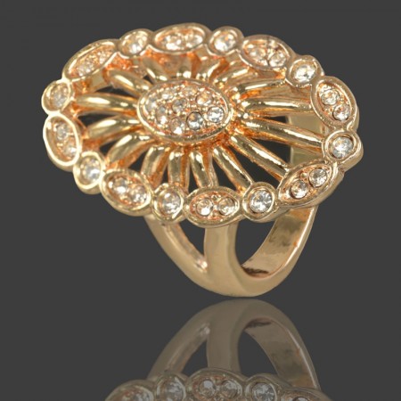 Позолоченное кольцо Fallon 8320675 фото | Brulik