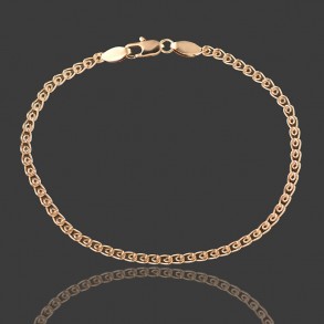 Позолочений браслет  Fallon 84100141-18 фото | Brulik