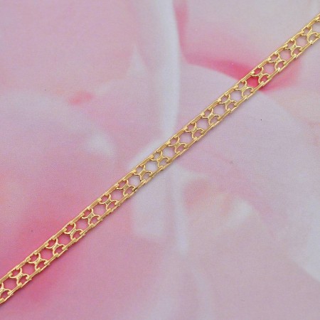 Позолоченный браслет 10-7319 фото | Brulik