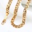 Изысканная цепочка позолоченная 43175 фото | Brulik
