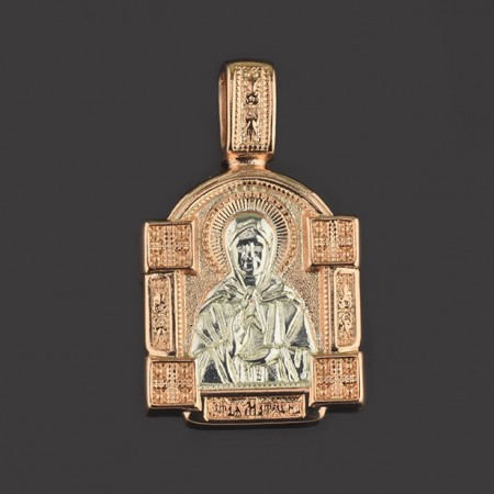 Позолоченная иконка  Fallon 96100139 фото | Brulik