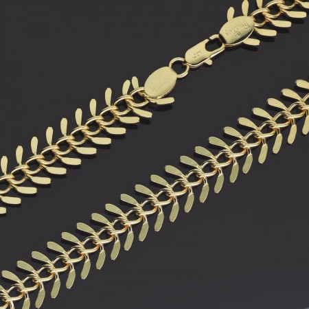 Позолоченная цепочка  Fallon 84110144-55 фото | Brulik