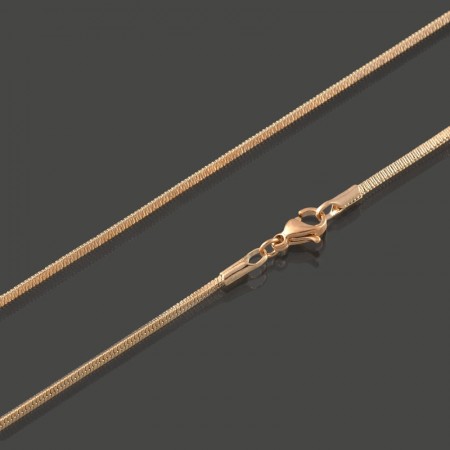 Позолоченная цепочка XP 4429-45 фото | Brulik