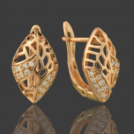 Позолоченные серьги  XP 20275