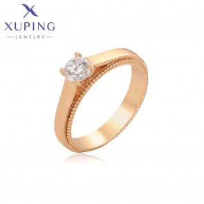 Позолочена каблучка  Xuping X001153824 фото | Brulik
