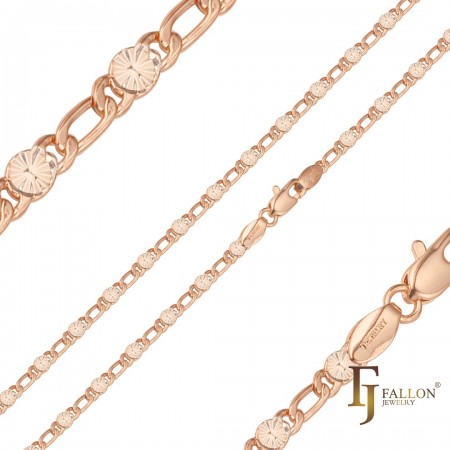 Позолочений ланцюжок  Fallon 84100368-50 фото | Brulik