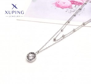 Ланцюжок сталевий 2 в 1 Xuping 40215 фото | Brulik